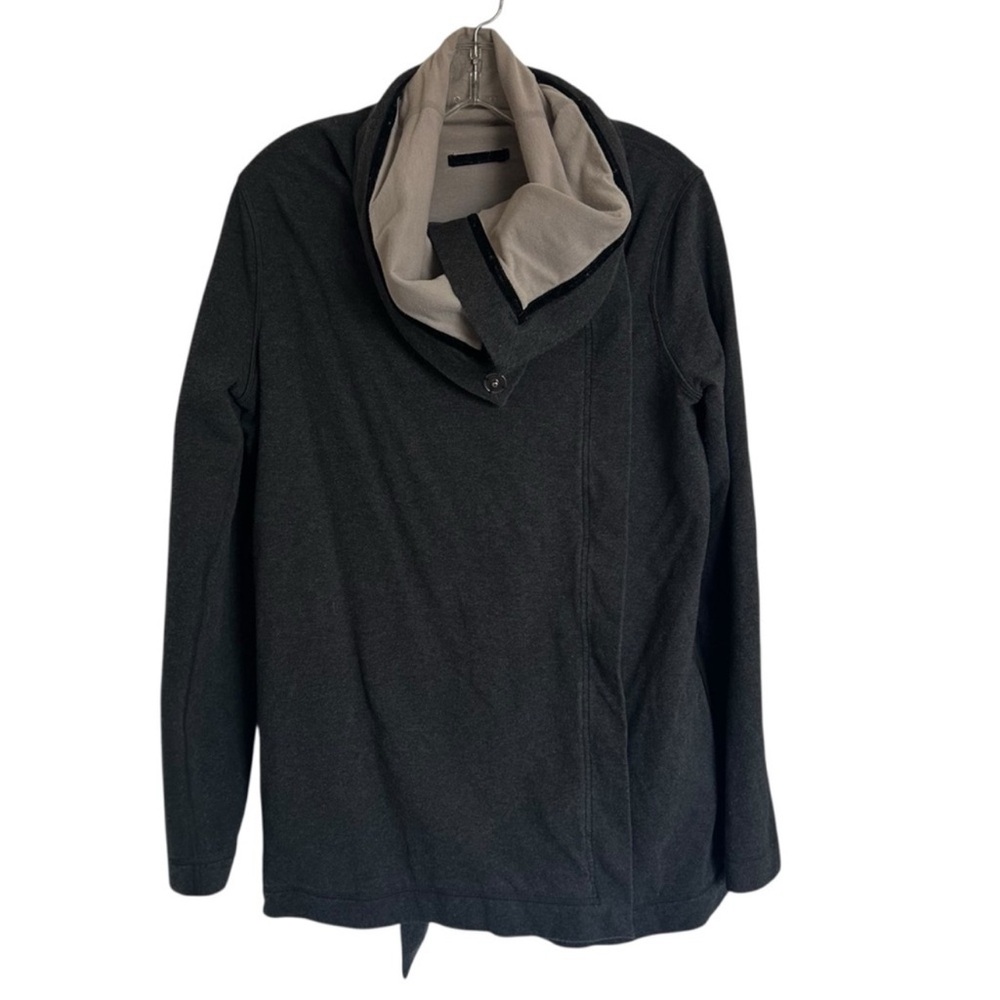 Lululemon Savasana Wrap Cardigan Charcoal Gray Women's Size 4
